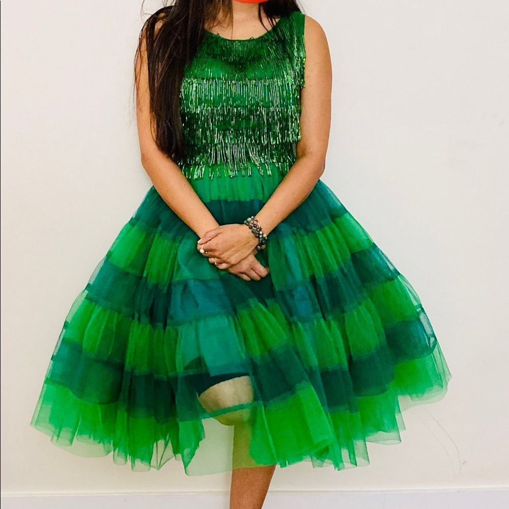 Designer custom made party dress